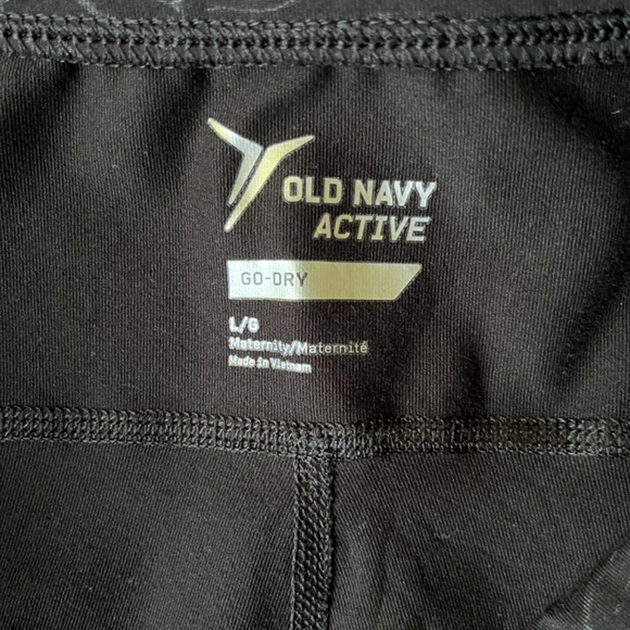 *LOT OF 2* Full-Panel Old Navy Maternity Leggings - Picture 4 of 5